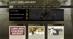 Desktop Screenshot of larrywise.com